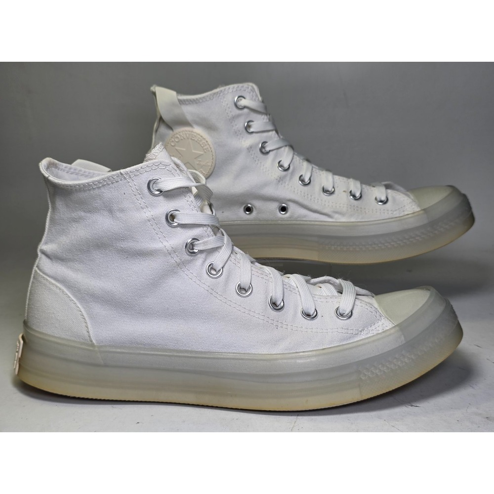 Converse Chuck Taylor CX Future Utility Men's 10 Women's 12 White Shoes Sneakers